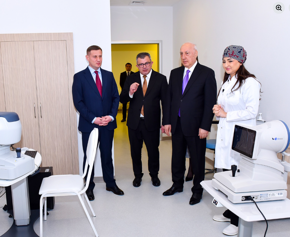 Sumqayıtda Göz Mərkəzinin açılışı oldu - FOTOLAR